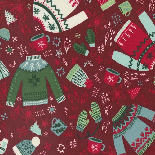 Cozy Wonderland - Sweaters - Berry - Tossed Sweaters - Fancy That Design