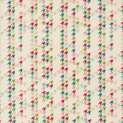 Cozy Wonderland - HoundstoothParty - Natural - Multi houndstooth FancyThatDesig