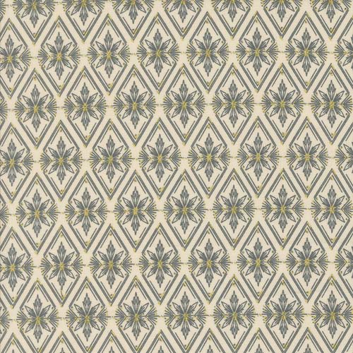 Old World Yuletide - Twinkle Tradition Metallic - Eggshell - gray diamond