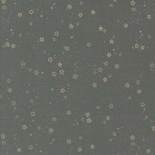 Foraged Found - Stardust - Metal - cream starflower on blue gray