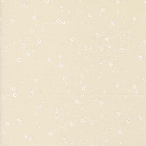 Foraged Found - Stardust - EggShell White - cream tone on tone starflowers