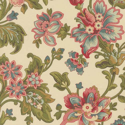 Collections For A Cause Unity- Legacy Garden - Ivory- Large floral on cream