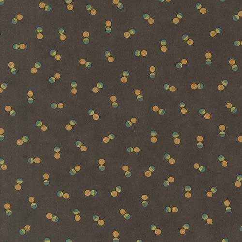 Collections For A Cause Unity- Twin Dots - Chocolate- double dots on dk brown