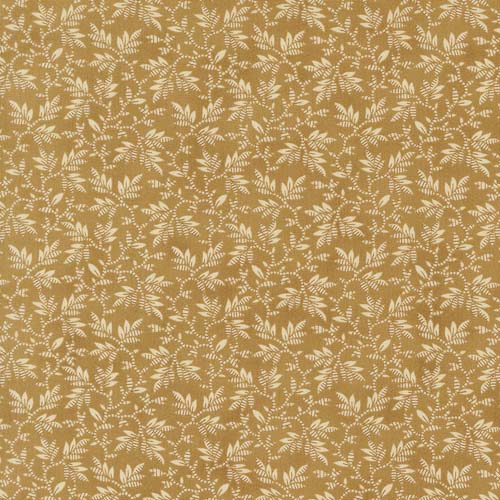 Collections For A Cause Unity- Wandering Leaves - Cognac- leaves on gold