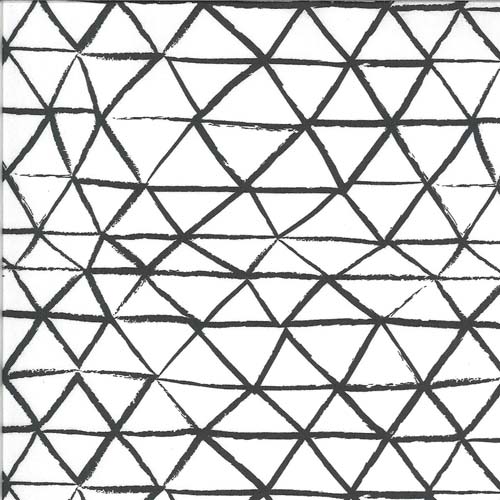 Zoology - Packed charcoal triangle lines by gingerber