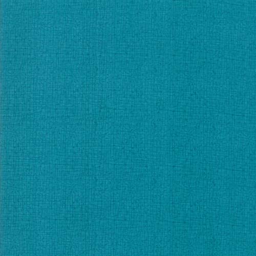 Thatched - Turquoise -dark turquoise crosshatch