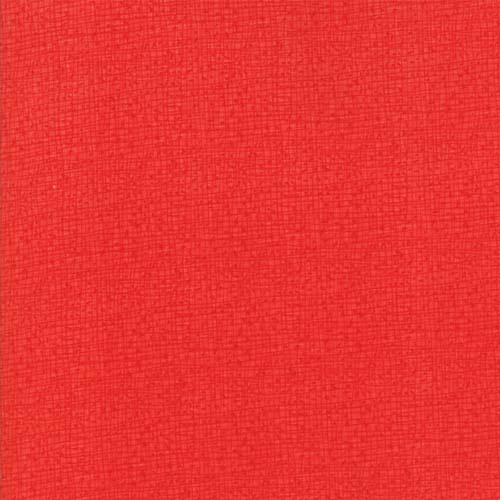 Thatched - Rose - dark coral crosshatch