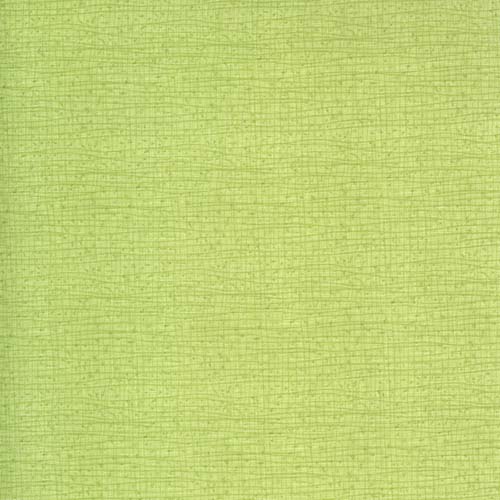 Thatched - Meadow - light green crosshatch