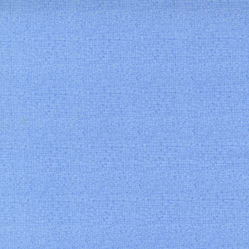 Thatched - Forget Me Not Blue med. blue cross hatch