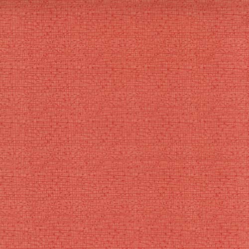Thatched - Pink Grapefruit - orange crosshatch