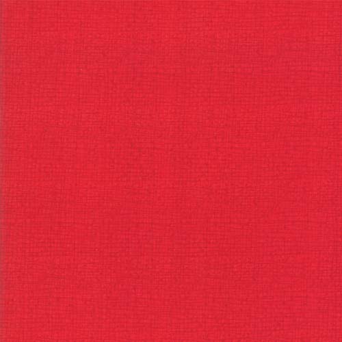 Thatched - Crimson - red crosshatch on  red