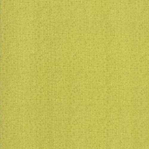 Thatched - Chartreuse - yellow green crosshatch
