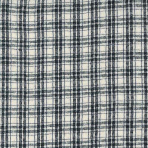 Urban Homestead Gatherings - Woven - Cloud - Black & white plaid