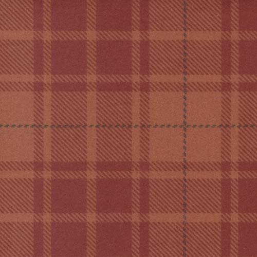 Flannel - Autumn Gatherings  - Pumpkin - Plaid - Orange, Rust and brown plaid