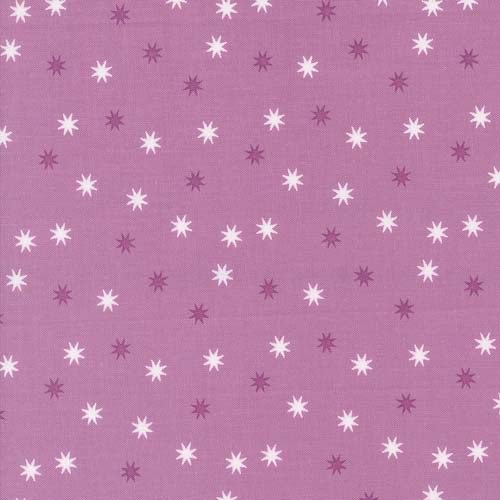 Hey Boo - Practical Magic Stars - Purple Haze - purple & white stars on purple