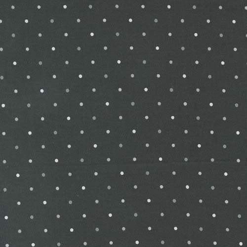 Magic Dot - Blender Dots - Charcoal - light & dark gray dots on dk gray