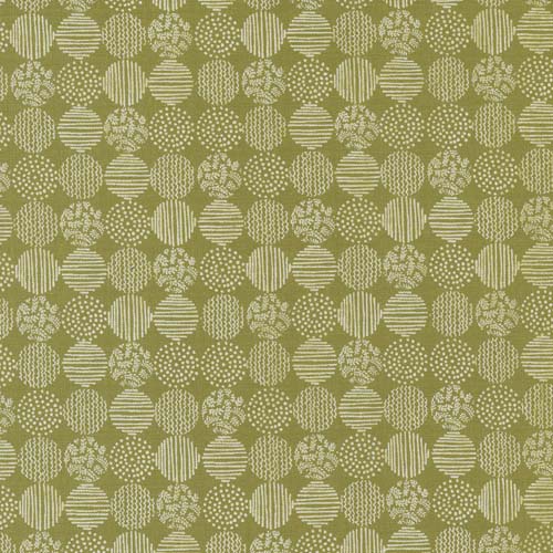 Renew - Garden Plot - Grass - white textured circles on green