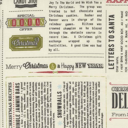 Emmitt and Ivy - In the News -Vanilla - news print text & words