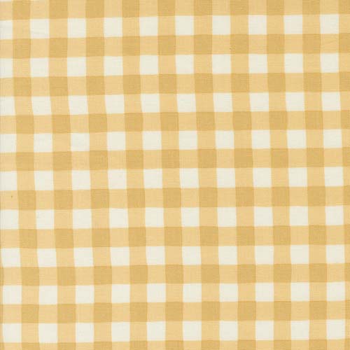 Willows Farm - Check -Sunshine -  yellow & cream gingham check