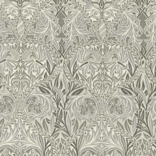 Best of Morris - Ebony Suite - Iris Damask - Porcelain - taupes & cream