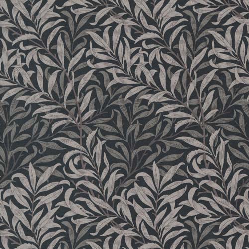 Best of Morris - Ebony Suite - Willow Boughs - Ebony - grays on black