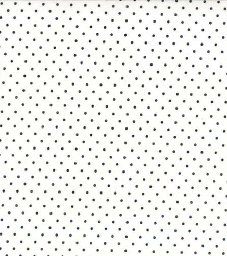 Essentially yours - white/black - white with black pin dots