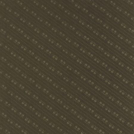 Bees N Blooms - Green - Diagonal Cream Print on Green By Kansas Troubles
