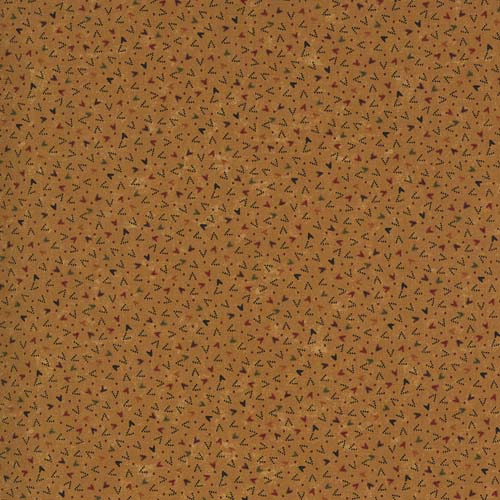Prairie Dreams - Arrowheads - Gold - tiny arrowheads on gold by Kansas Troubl