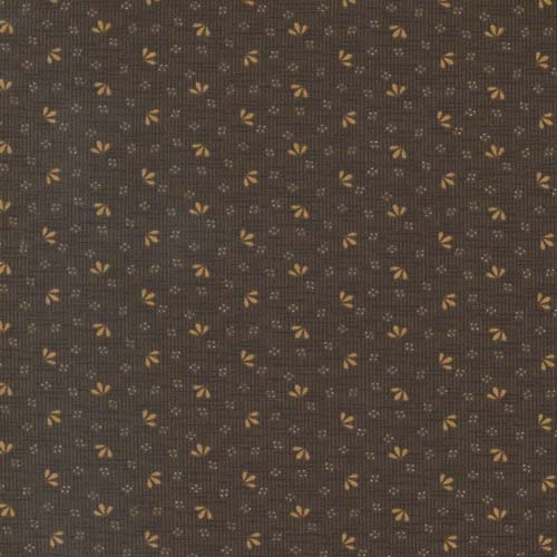 Fluttering Leaves - Petals - Bark - orange on brown