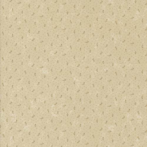 Daisy Lane - Ditsy Rosebuds -Dandelion - Lt. tan tone on tone rosebuds