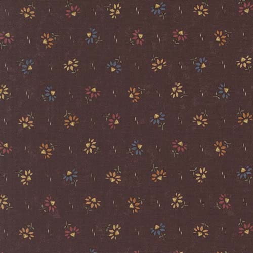Wheatland - Coneflowers - Mulberry - multicolor flowers on plum - Kansas Trouble