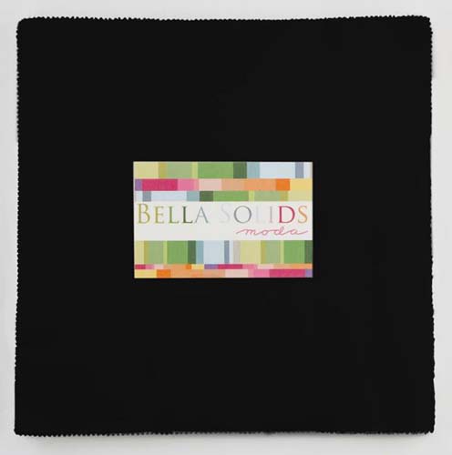MDA-Bella Solids Layer Cake in Black-Includes 42 10-inch Squares