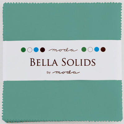 MDA - Bella Solids Charm Pack - Bettys Teal 42 5-inch squares