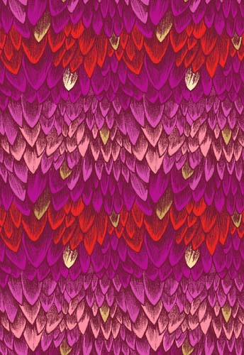 Fireglow Metallic - Scales - Rose