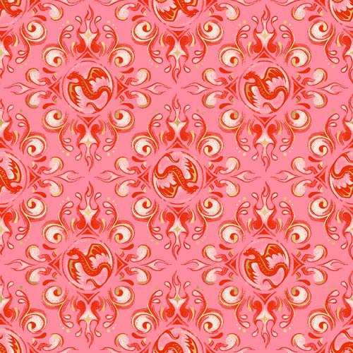 Fireglow Metallic - Emblem - Ruby
