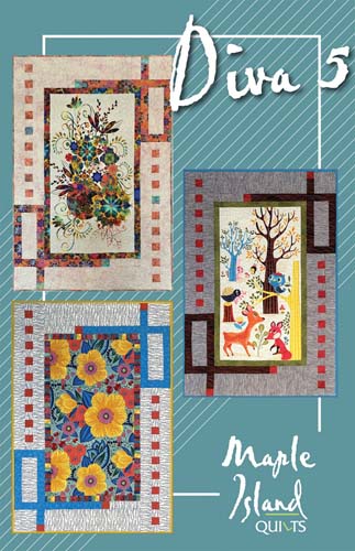 Diva 5 - Maple Island Quilts - panel quilt - MIQ248