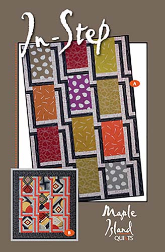In-Step - Maple Island Quilts - multi sized quilt pattern  - MIQ514