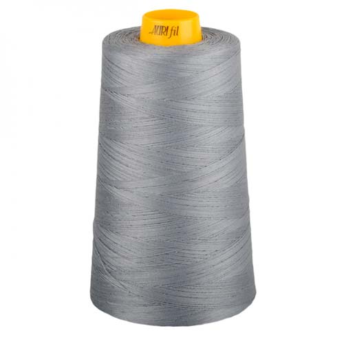 Aurifil 40wt 3-ply Cotton Longarm Thread - Grey