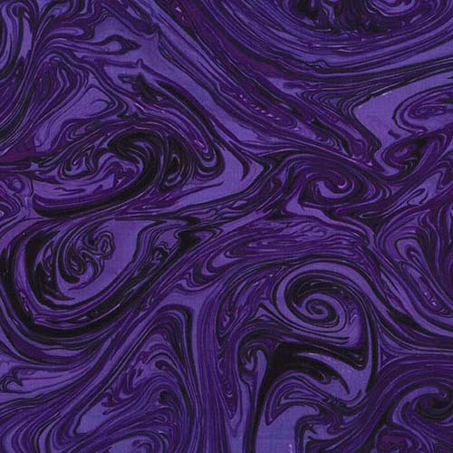 Marble - Grape - Blue Violet light and dark marbleized swirls