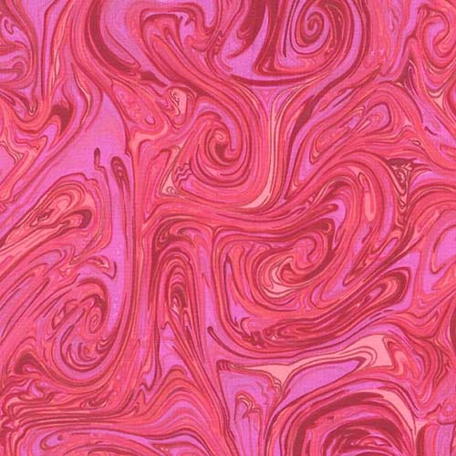 Marble - Punch - Pink and lavender marbleized swirls
