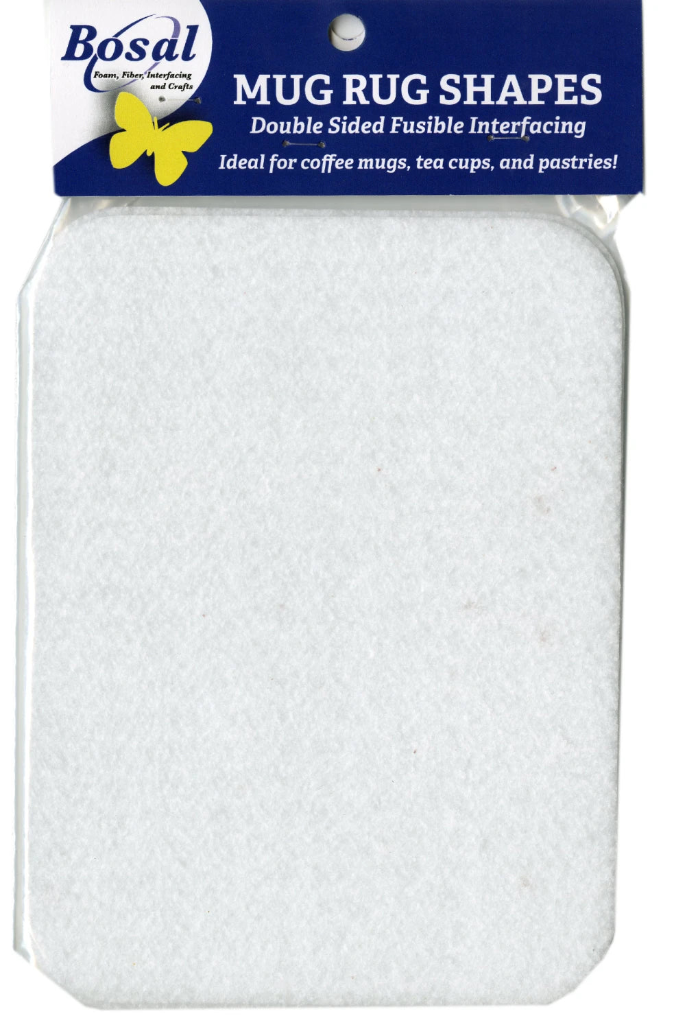 Bosal - Craftex Mug Rug 6 x 8 - Rectangle - Double Sided Fusible Interfacing