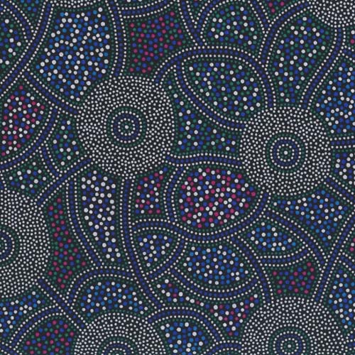 Kangaroo Dreaming - Multi - - dotted multi colored design