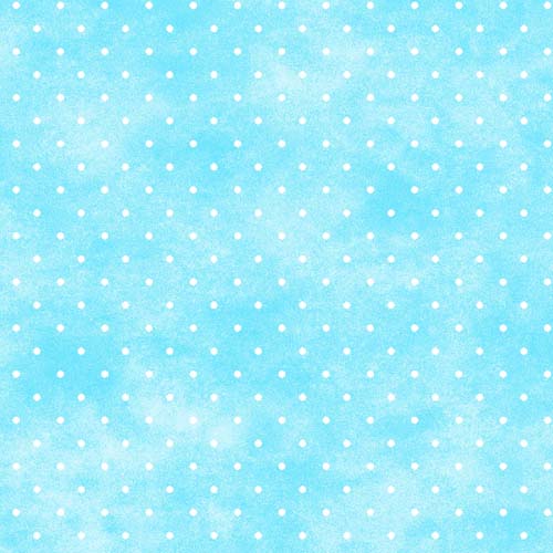 Playtime Flannel - Tiny Dots - Blue - small white dots on blue