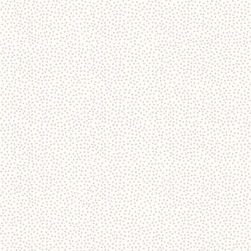 Solitaire - Dots - Soft White -  tone on tone - white on white tiny dots