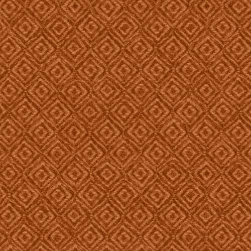 Flannel - Woolies Flannel - Geometric - Orange - square in square