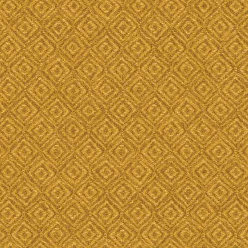 Flannel - Woolies Flannel - On Point Geometric - Golden - square in square