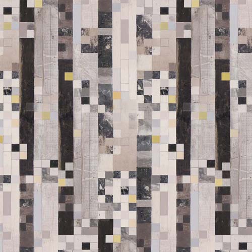 Falcon Ridge - Stripe - Black/Tan -   black stripe with pixellated squares