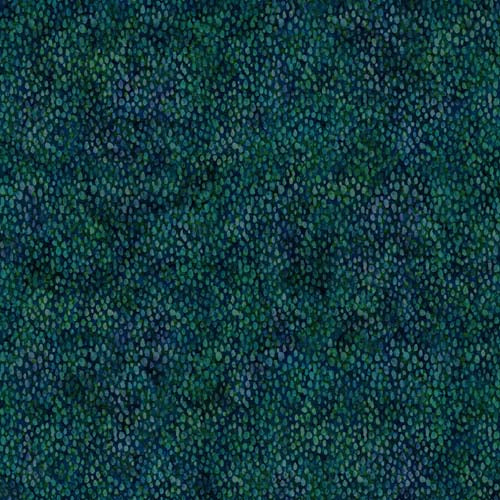 Autumn Breeze - Pebble texture - Dk Teal -raindrop texture in dark teals & blues