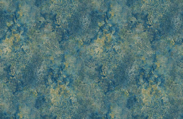 Stonehenge Gradations - Blue Planet - Quartz - blue green stone w/veining