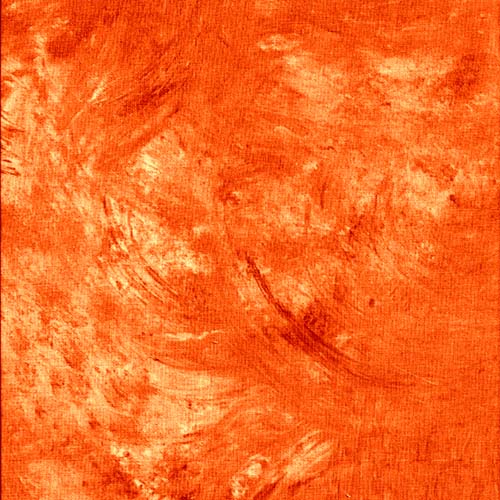 Plaster of Paris - Harvest - Bright Deep Orange brush texture